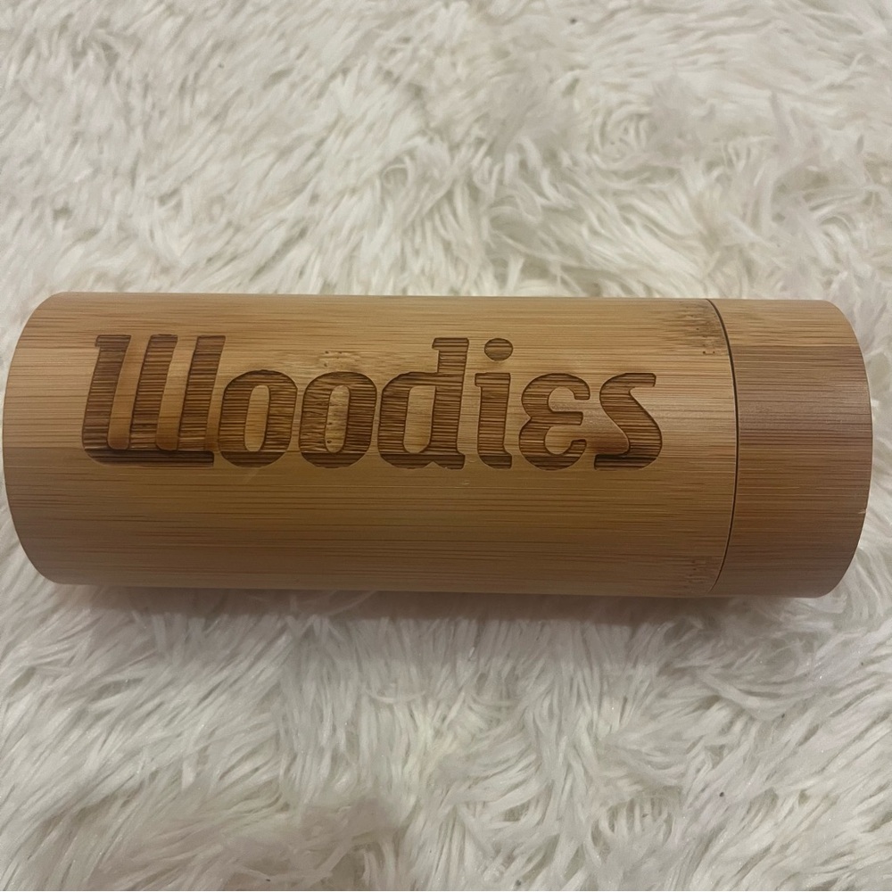 Woodies Bamboo Sunglass Case Only - Natural Bamboo
